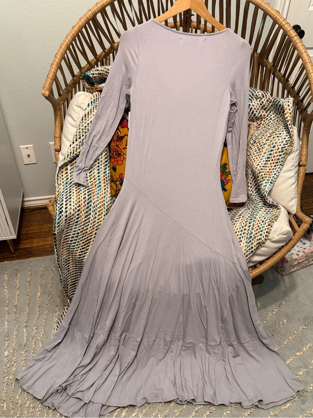 Free People free-est  Tatiana Maxi Dress | Small | Silver | NWT - Picture 12 of 12